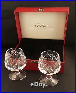 cartier crystal glasses