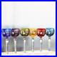 1 set Bohemian Style Crystal Glass Goblets Handmade Wine Glass 210ml