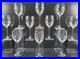 10 Cristal D’Arques Junon Water Goblets Set Crystal Clear Cut Etch Stemware Lot