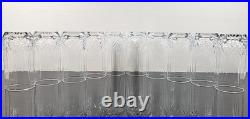 10 Luminarc Brighton Cooler Set Vintage Cristal D'Arques Elegant Cut Tumbler Lot
