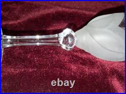 10 pcs Cristal D'Arques Durand Florence Set Set Pitcher Bowl & 8 Fluted Glasses