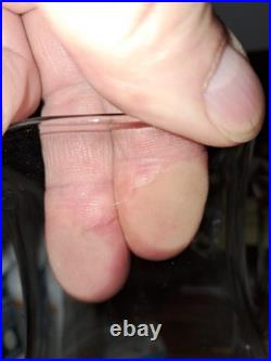 10 pcs Cristal D'Arques Durand Florence Set Set Pitcher Bowl & 8 Fluted Glasses