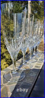 11 Pc VTG Waterford Marquis Claria Crystal 10 Iced Tea 8, 1 Water Goblet 8.5 11 Pc VTG Waterford Marquis Claria Crystal 10 Iced Tea 8, 1 Water Goblet 8.5