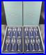 12 Cristal D’Arques Durand Junon Cordial Glasses Box Set Vintage Crystal Cut Lot