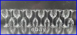 12 Cristal D'Arques Durand Junon Cordial Glasses Box Set Vintage Crystal Cut Lot 12 Cristal D'Arques Durand Junon Cordial Glasses Box Set Vintage Crystal Cut Lot