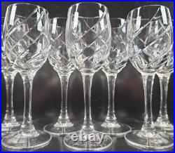 12 Cristal D'Arques Durand Junon Cordial Glasses Box Set Vintage Crystal Cut Lot 12 Cristal D'Arques Durand Junon Cordial Glasses Box Set Vintage Crystal Cut Lot