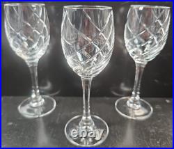 12 Cristal D'Arques Durand Junon Cordial Glasses Box Set Vintage Crystal Cut Lot 12 Cristal D'Arques Durand Junon Cordial Glasses Box Set Vintage Crystal Cut Lot