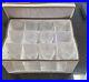 12 Glass Waterford Crystal Lismore 1952 Glassware Set with Carry Case