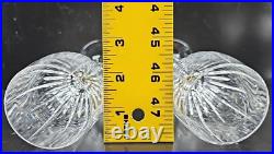 12 Mikasa Arctic Lights Wine Glasses Set Elegant Crystal Clear Cut Stemware Lot