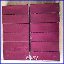 12 NIB Vintage Orrefors Crystal OPTICA Symphony Wine Glass 8 5/8 Gunnar Cyren