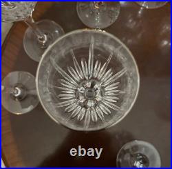 12 Set Mikasa Arctic Lights 9 Water Goblets Crystal Glass Vertical Cut Platinum 12 Set Mikasa Arctic Lights 9 Water Goblets Crystal Glass Vertical Cut Platinum