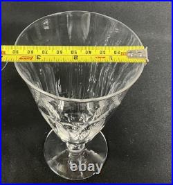 12 Tiffin ASTRAL Radiant Stem Cut Crystal ICE TEA Goblets Mid Century