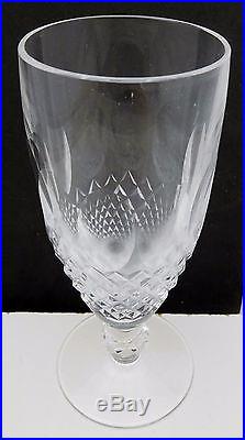 12 WATERFORD Crystal Glass Short Stem Champagne Flutes COLLEEN Set of 12