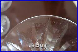 12 Waterford Crystal Goblets TRAMORE MAEVE Cut Stemware- 4 Settings of 3 Glasses