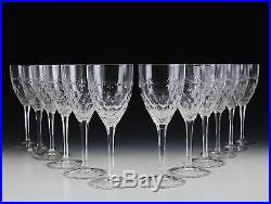 12pc Set William Yeoward Crystal Cecilia Wine Glasses
