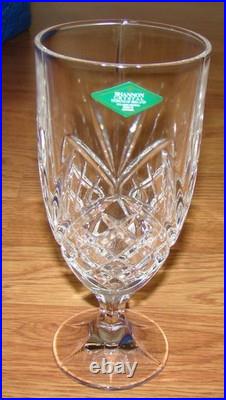 12x Shannon Crystal Designs of Ireland Ice Tea Stemmed Glassware, Slovakia