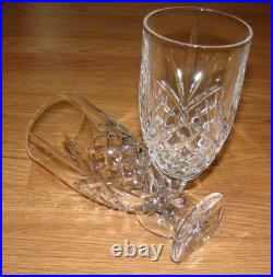 12x Shannon Crystal Designs of Ireland Ice Tea Stemmed Glassware, Slovakia