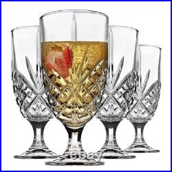 12x Shannon Crystal Designs of Ireland Ice Tea Stemmed Glassware, Slovakia