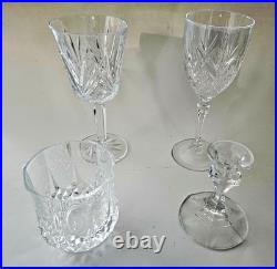 14-Piece Gorham Lady Anne Cut Crystal Set