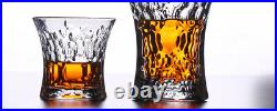 15lb Authentic Set Crystal Decanter 6 Glass Bottle Whisky Wine Stopper cognac #4