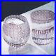 1Set 2Pcs Crystal Whisky Glasses Hand Cut To Purple Edo Kiriko Drinkware 10oz