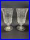 2 Waterford Crystal Lismore Stemmed Iced Tea Glass 6 1/2 Set Of 2 Glasses W4