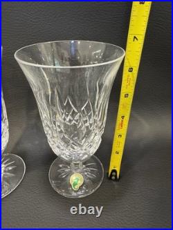 2 Waterford Crystal Lismore Stemmed Iced Tea Glass 6 1/2 Set Of 2 Glasses W4
