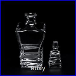 27oz Whisky Decanter Set with 4 Whiskey Glasses for Birthday Father's Day Wedding
