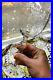 3 Libbey Rock Sharpe Water Goblet Cut Flower Dot Trellis 8 Stem# 1016-1 MCM