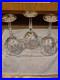 3 Marquis by Waterford BROOKSIDE Crystal Goblets Wine Glasses Set of 3