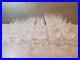 30 Piece Set Stuart Crystal England Stemware Glasses, Norfolk Pattern c. 1955-64