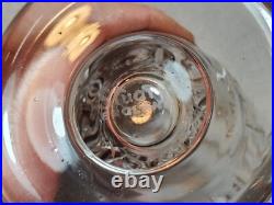 30 Piece Set Stuart Crystal England Stemware Glasses, Norfolk Pattern c. 1955-64