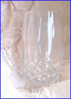 4 Crystal Liqueur Mugs With Handle 24% Lead Crystal 4 Oz 1986 Yugoslavia #5052