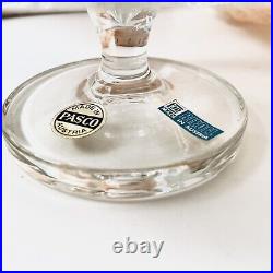 4 Vintage Claus Josef Riedel CJR Crystal Dessert Coupette Glass Dish 1950's RARE