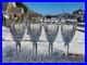 4 Waterford Colleen Champagne Flutes Tall Stem 7 3/8 High
