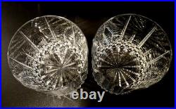 (450) RETIRED Mikasa Arctic Lights Double Old Fashioned Glasses Set Of 7 MINT