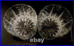 (450) RETIRED Mikasa Arctic Lights Double Old Fashioned Glasses Set Of 7 MINT