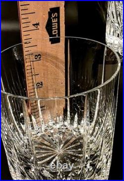 (450) RETIRED Mikasa Arctic Lights Double Old Fashioned Glasses Set Of 7 MINT