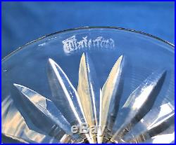 6 PCS SET Vintage WATERFORD LISMORE CUT Crystal GLASS Water Goblet
