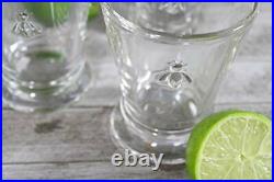 6 Pack Tumblers Set 9 oz Clear Glass Glassware Drinking Water Glasses Kitchen