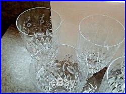 6 Rogaska Gallia crystal Ice Tea Glasses 6 in the set New Old Stock