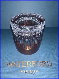 6 Waterford Crystal New Years Celebration Tumbler Set Red Lismore Diamond In Box