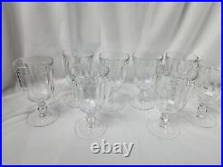 8 Luminarc Kavya All purpose Water Glass Rare France Goblets Mid Century