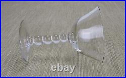 8 Piece Vintage Candlewick Crystal Bubble Champagne Stemware by Imperial, USA