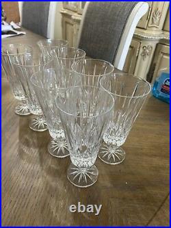 8 Tall Crystal Glass Set Of 8