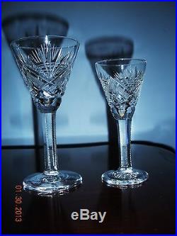 89 Pc. Cut Glass-crystal Stemware Set-highball-martini / Champagne-liquor