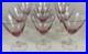 9 Tiffin Franciscan Pink Wistaria Crystal Water Goblets 6 x 4 EXCELLENT COND