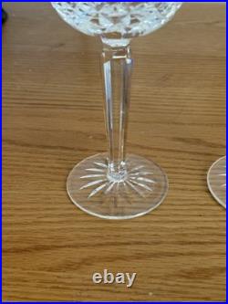 A Pair Of Vintage Waterford Crystal Lismore Balloon Wine Glasses-Set Of 2