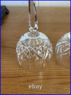 A Pair Of Vintage Waterford Crystal Lismore Balloon Wine Glasses-Set Of 2