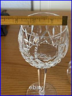 A Pair Of Vintage Waterford Crystal Lismore Balloon Wine Glasses-Set Of 2